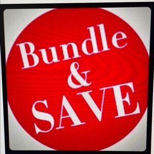 Red Bundle & Save Sign